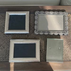 Silver Metal Picture Frames